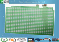 Green Oil Polyester PET Flex Circuit , Flex Pcb Stiffener Membrane Keypad Switch Circuit