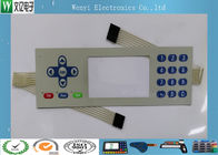 Clear LCD Window Embossing Membrane Switch Keypad With High Glossy