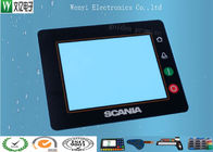 Capacitive Touch Membrane Panel Switch With Tempered Glass Silk Screen Print