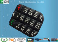 Conductive Plastic Silicone Rubber Keypad Professional Membrane Switch Pad Wear Resisting