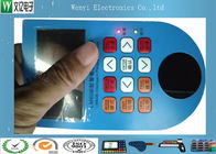 Side Light LED Backlit Embossing Membrane Switch With Polydome