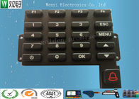 Planted Color Key 45 Degree Silicone Rubber Keypad