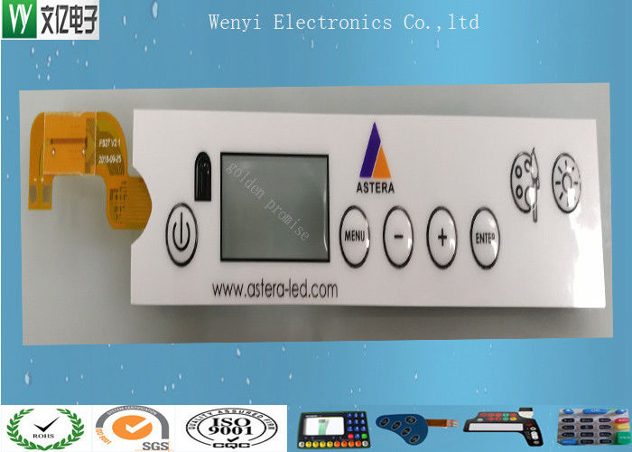 Rigid PCB Membrane Push Button Switch , FPC Membrane Touch Control Panel