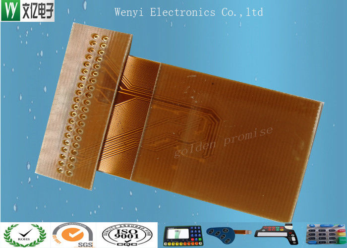 PI Stiffener FR4 Rigid Flex Circuits Flexible Printed Circuit Film 0.27mm -0.36mm Thickness