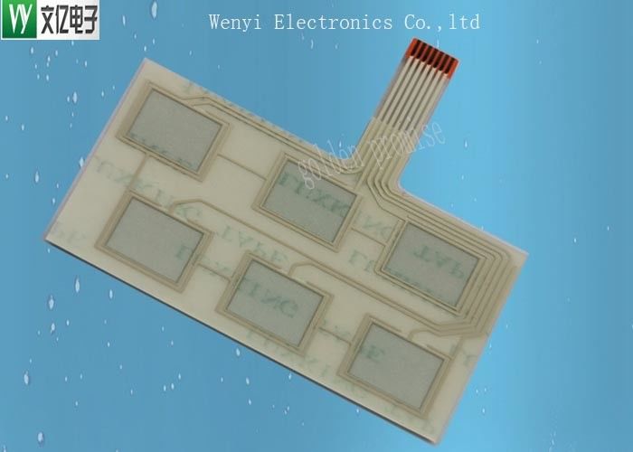 1mm Pitch Flexible Capacitive Touch Circuit With LuxKing Back adhesive